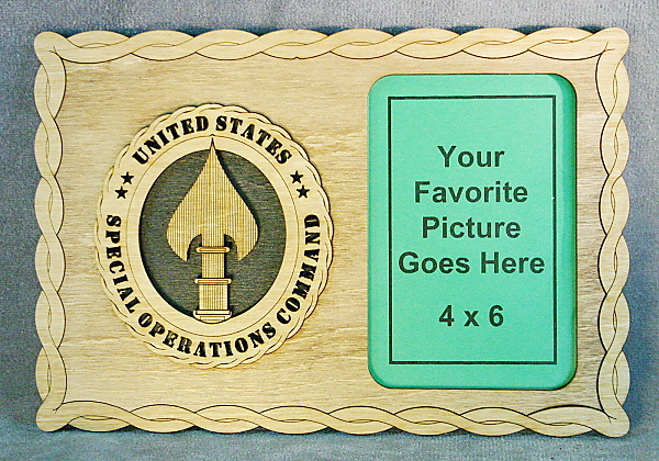 Special Operations Command Picture Frame